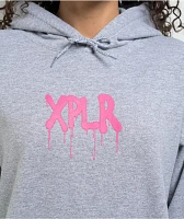 XPLR Ghost Graffiti Navy Hoodie