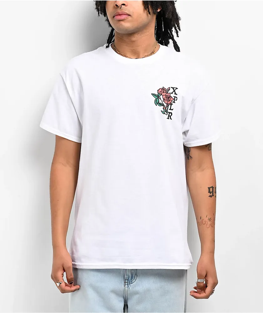 XPLR Grave White T-Shirt