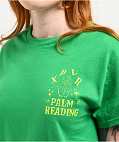 XPLR Palm Reading Green T-Shirt