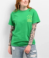 XPLR Palm Reading Green T-Shirt