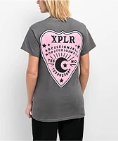 XPLR Planchette Board Charcoal T-Shirt