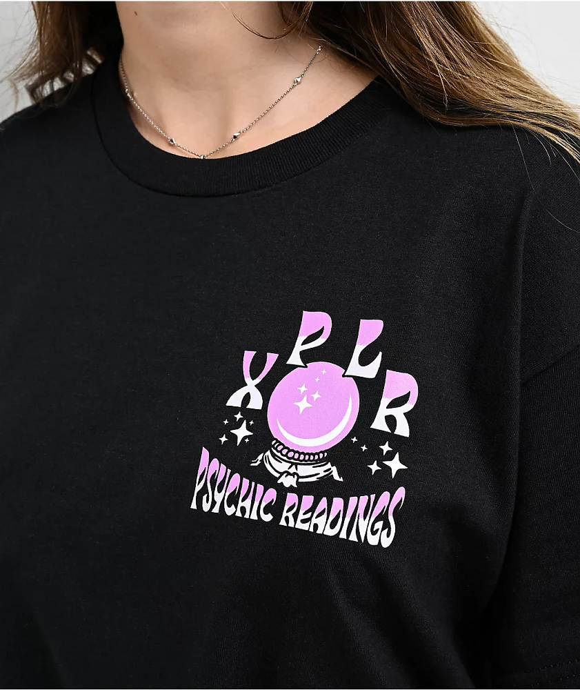 XPLR Psychic Readings Black T-Shirt