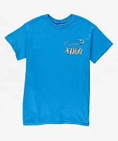 XPLR Punk Pin Sapphire Blue T-Shirt