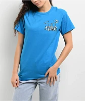 XPLR Punk Pin Sapphire Blue T-Shirt