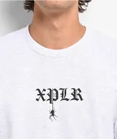 XPLR Spider Ash Grey T-Shirt