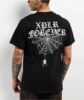 XPLR Spider Black T-Shirt