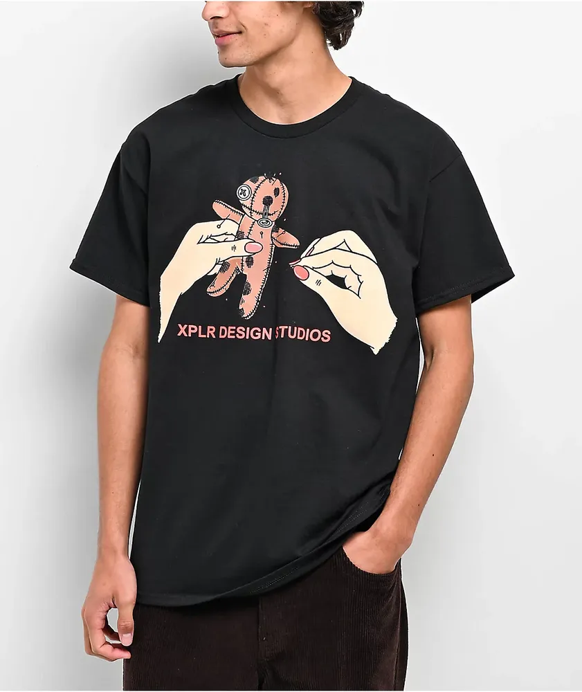 XPLR Voodoo Black T-Shirt