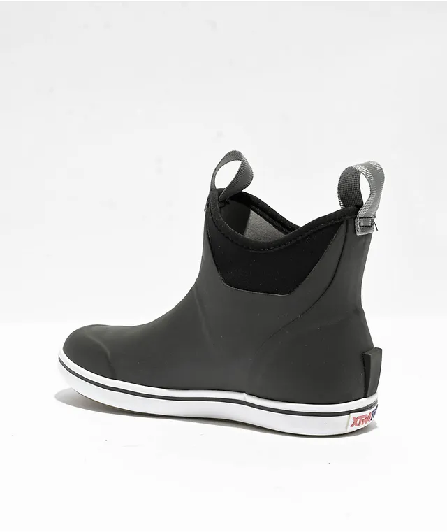 Xtratuf Ankle Deck Boots for Men - Elements Wakeform Hailstone