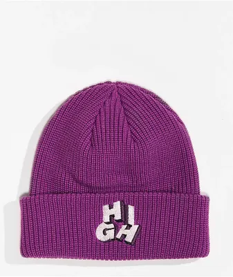 YOUR HIGHNESS PURPLE BEANIE