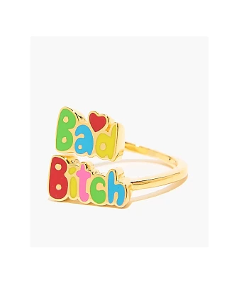 Yellow Owl Workshop Bad Bitch Gold Ring