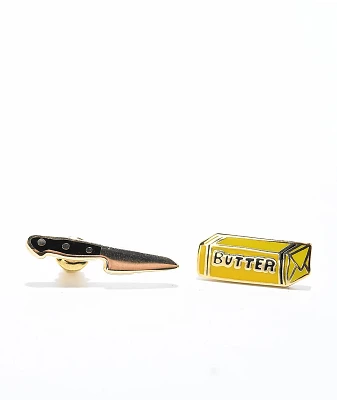 Yellow Owl Workshop Butter & Knife Stud Earrings