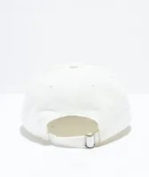 Your Highness Adeline White Distressed Strapback Hat