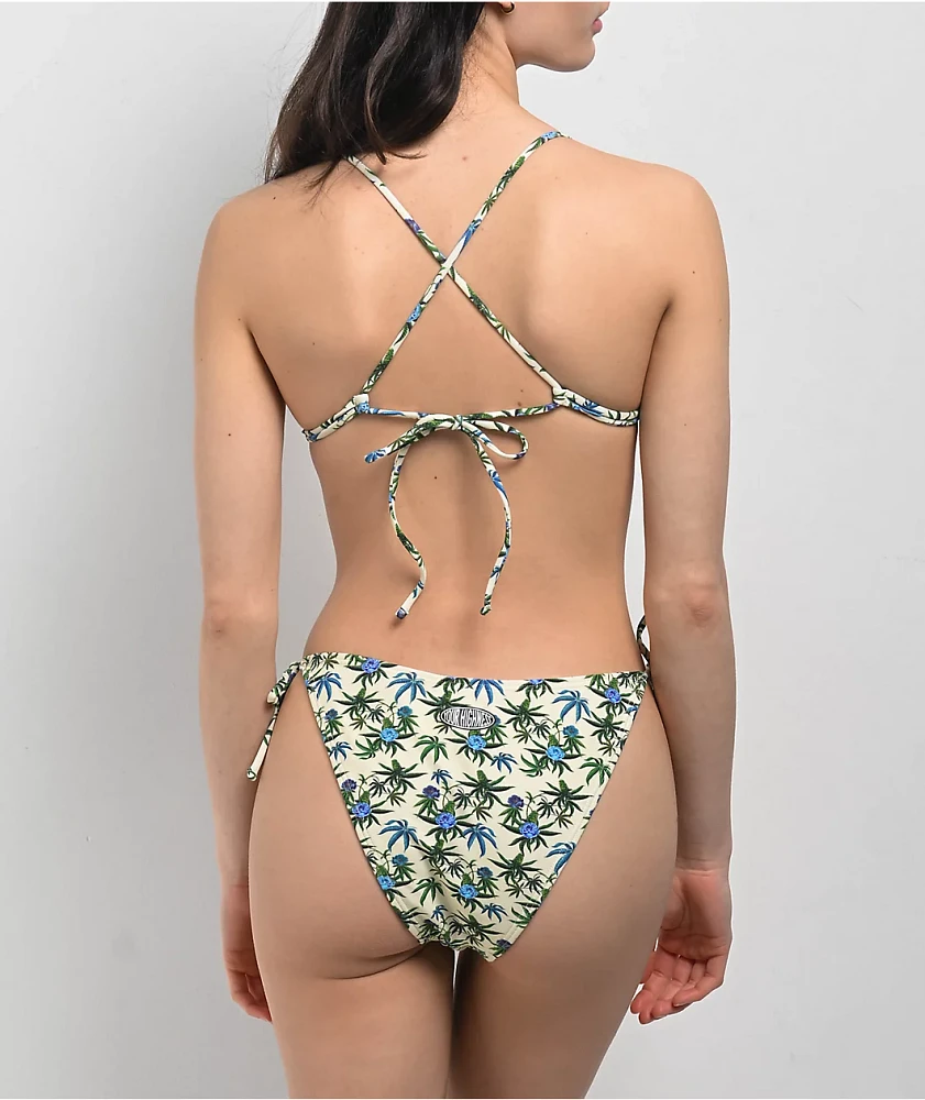 Your Highness Blue Dream High Leg Bikini Bottom