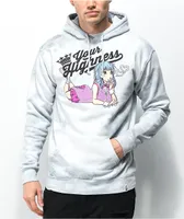 Your Highness Bout You Grey Tie Dye Hoodie