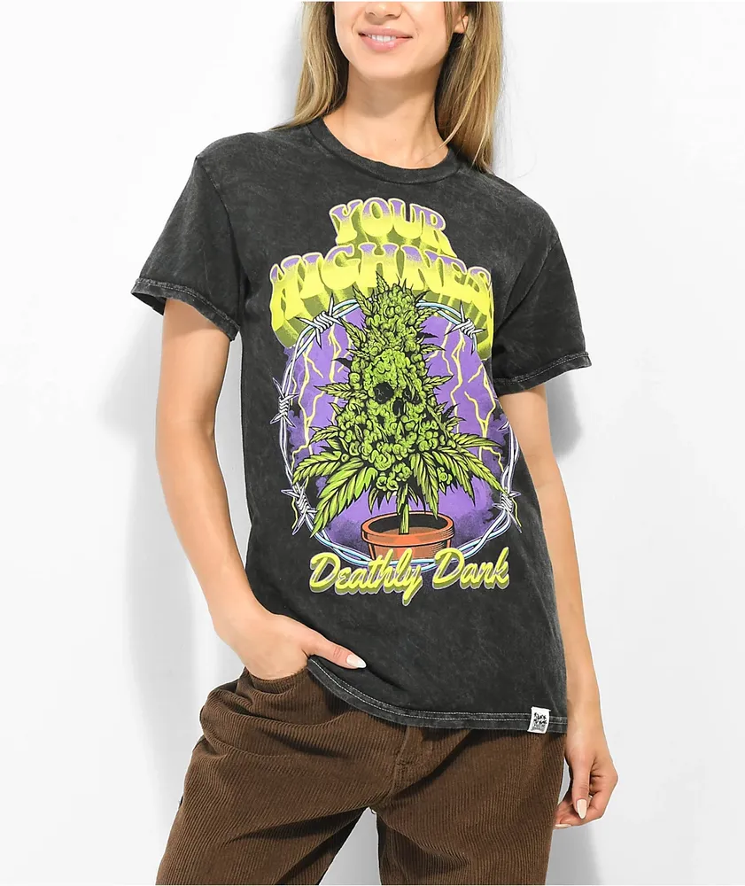 Your Highness Deathly Dank Black T-Shirt