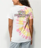 Your Highness Don't Panic It's Organic Pink & Orange Tie Dye T-Shirt