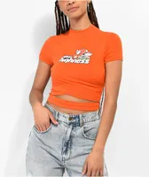 Your Highness Euphoria Red Cutout Crop T-Shirt