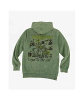 Your Highness Geranium Green Wash Hoodie