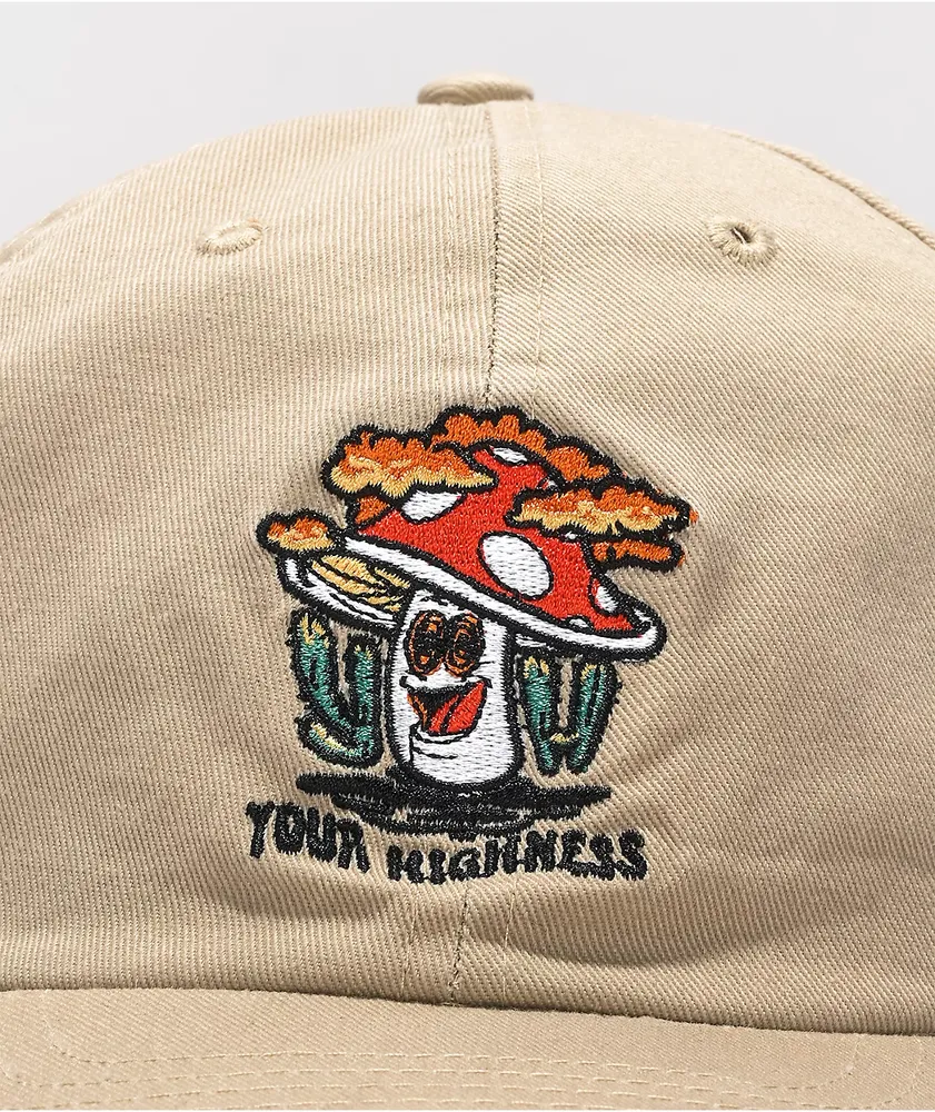 Your Highness Laughter Tan Strapback Hat