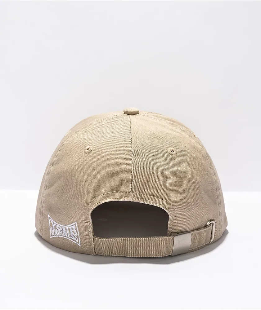 Your Highness Laughter Tan Strapback Hat