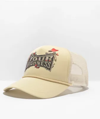 Your Highness Limitless Tan Trucker Hat