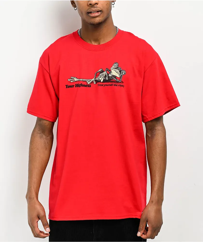 Your Highness Loungin Red T-Shirt