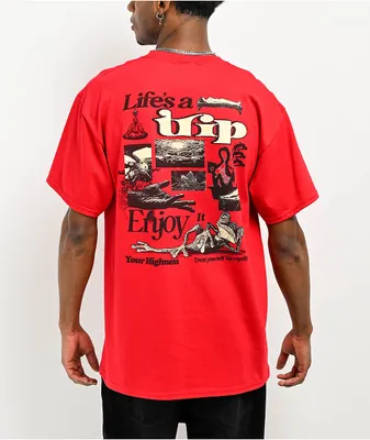 Your Highness Loungin Red T-Shirt