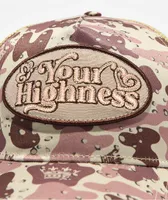 Your Highness OG Desert Camo Trucker Hat