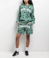 Your Highness Ocean Camo Sweat Shorts