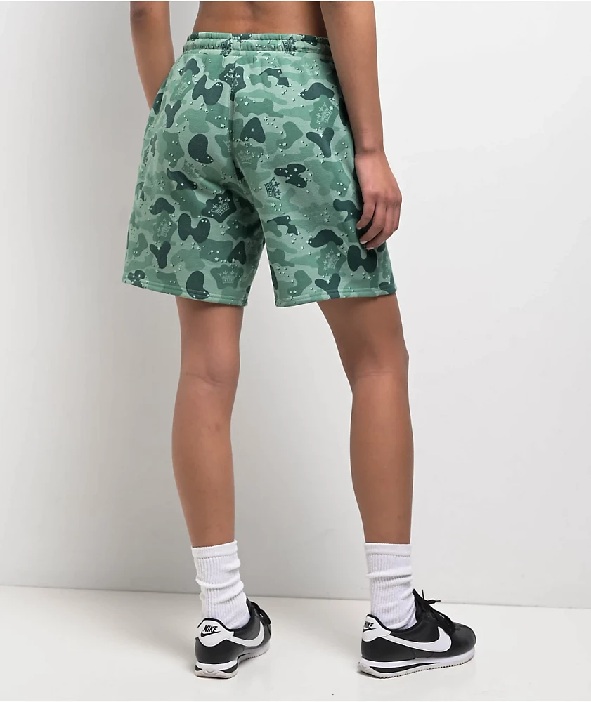 Your Highness Ocean Camo Sweat Shorts