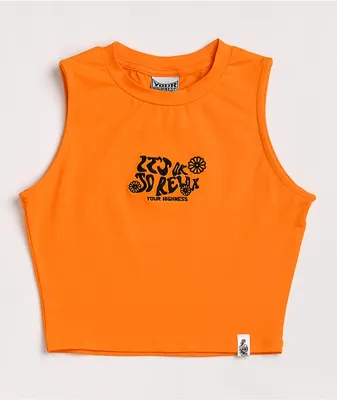 Your Highness Ok To Relax Crop Tank Top