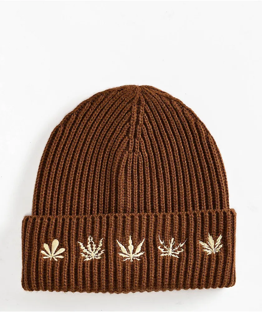 Your Highness Plant Network Brown Beanie