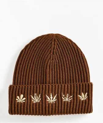 Your Highness Plant Network Brown Beanie