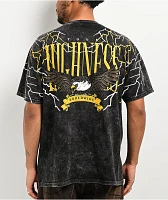 Your Highness Soaring High Black Wash T-Shirt