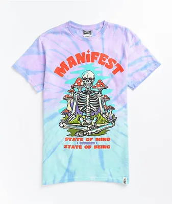 Your Highness State Of Mind Purple & Blue Tie Dye T-Shirt