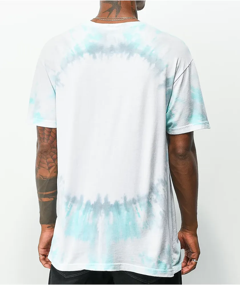 Your Highness Stick Together Blue & Teal Tie Dye T-Shirt