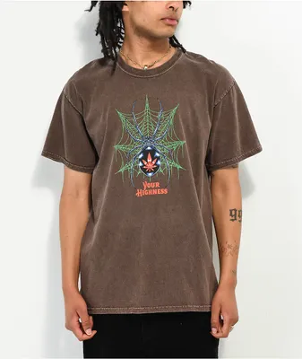 Your Highness The Widow Brown Wash T-Shirt