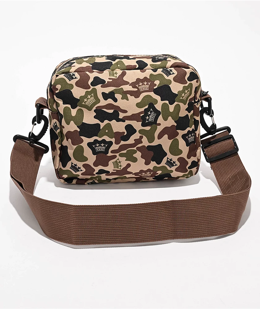 Your Highness Woodland Camo Crossbody Bag