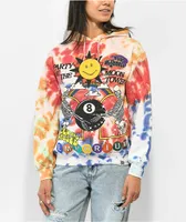 Your Highness x Dazed And Confused Emporium Multi Tie Dye Hoodie