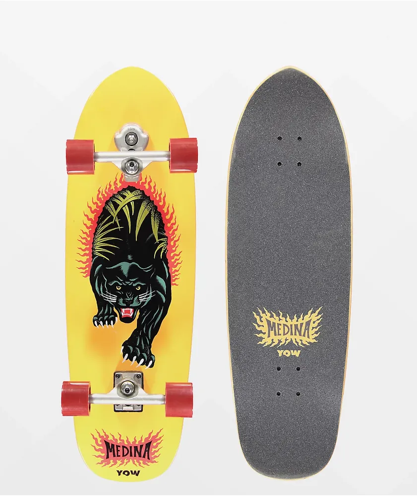 Yow x Medina Panthera 33.5" Cruiser Skateboard Complete