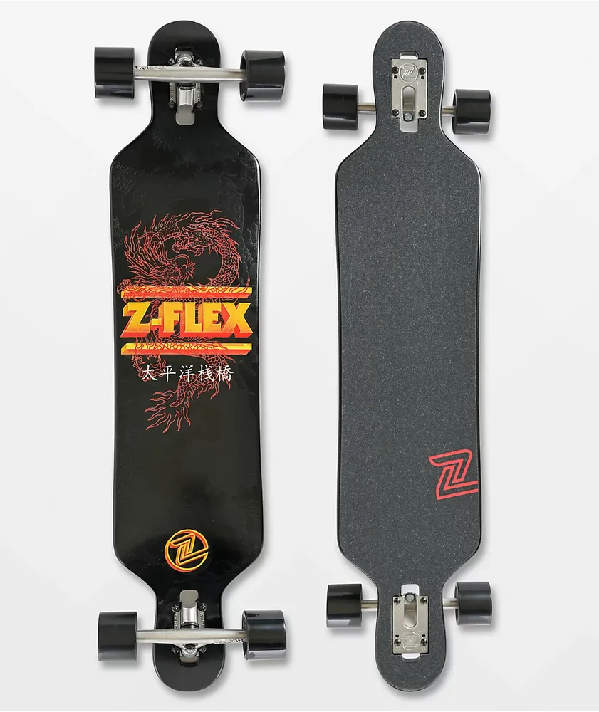 Z-Flex Dragon 41" Drop Through Longboard Complete