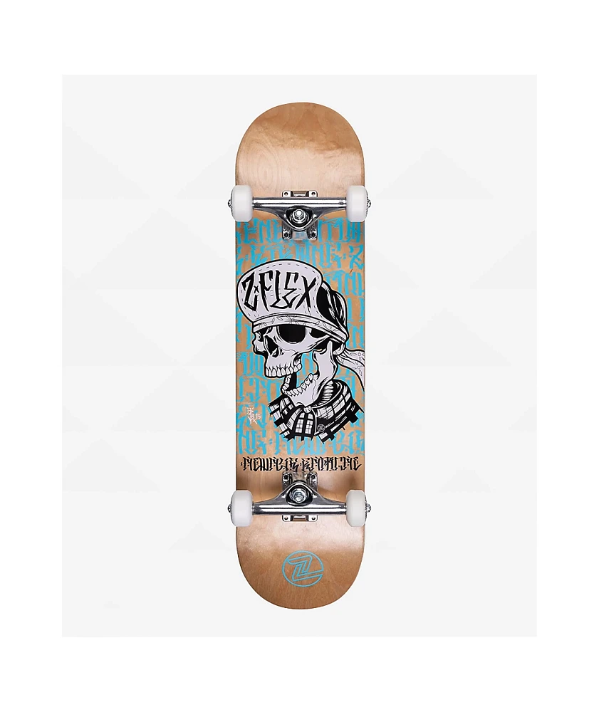 Z-Flex Skull 8.0" Skateboard Complete