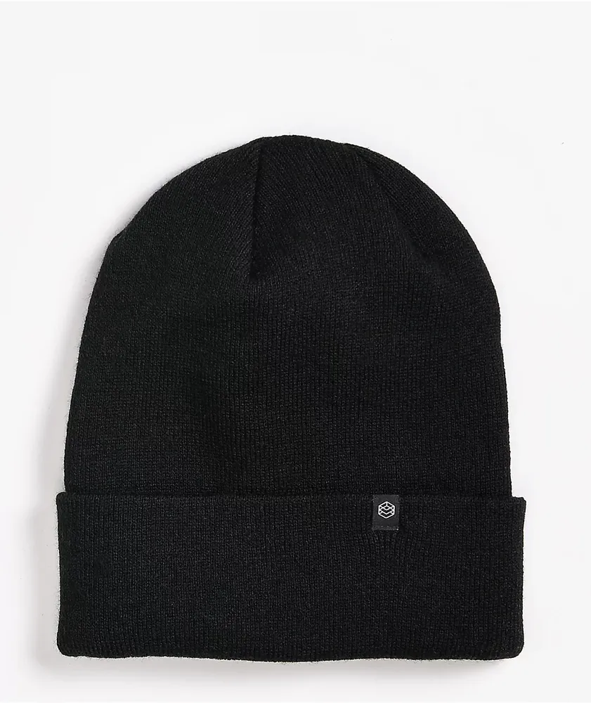 ZINE ESSENTIAL BLACK BEANIE