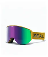 Zeal Beacon Roots Jade Mirror Snowboard Goggles