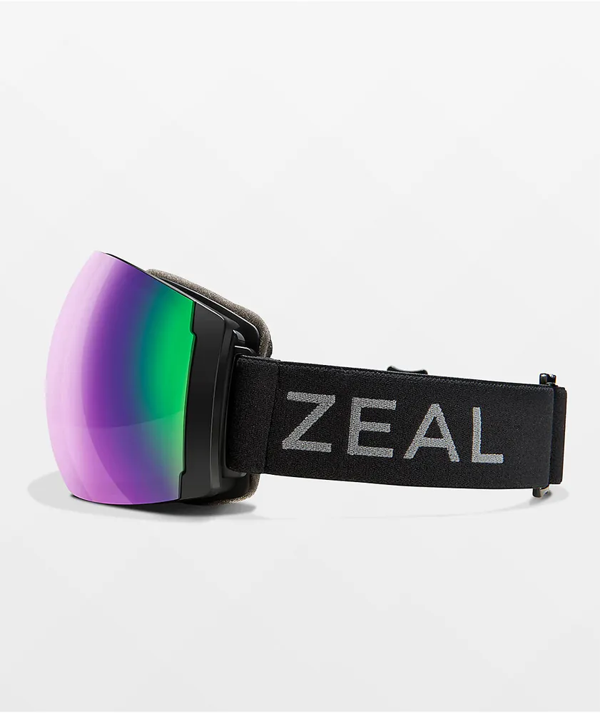 Zeal Portal XL Dark Night & Jade Mirror Snowboard Goggles
