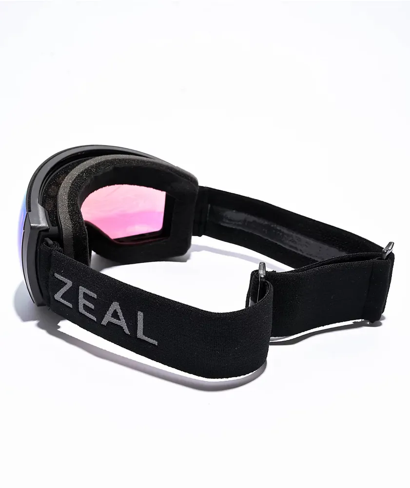 Zeal Portal XL Dark Night & Jade Mirror Snowboard Goggles