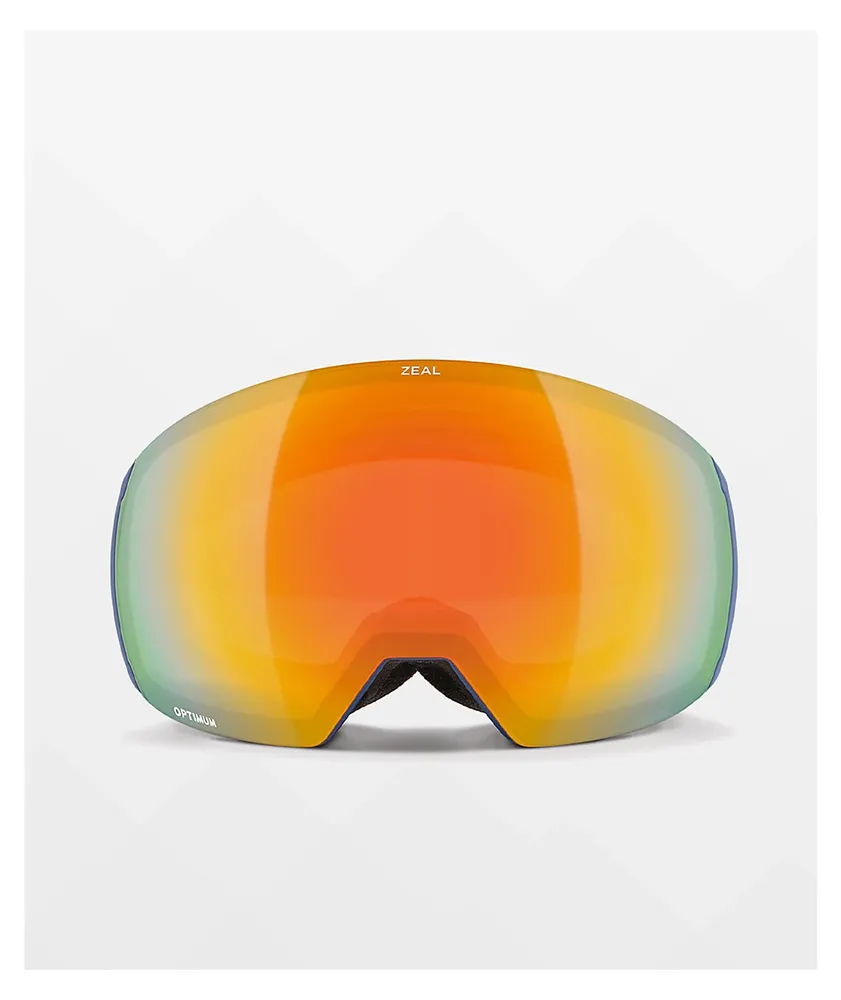Zeal Portal XL Sage & Phoenix Mirror Snowboard Goggles