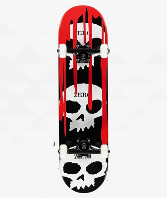 Zero 3 Skull Blood 7.5" Skateboard Complete
