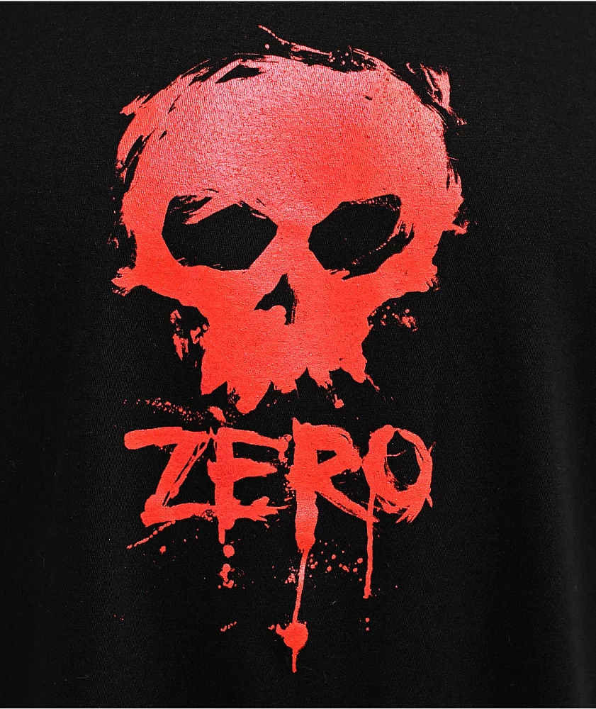 Zero Blood Skull Black T-Shirt