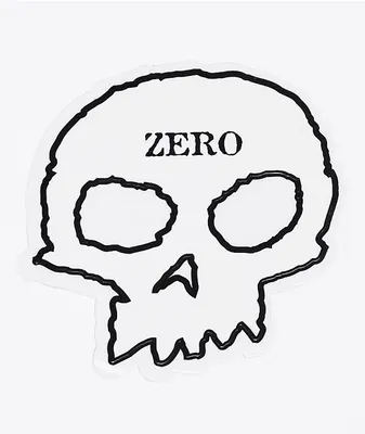 Zero Classic Skull Sticker